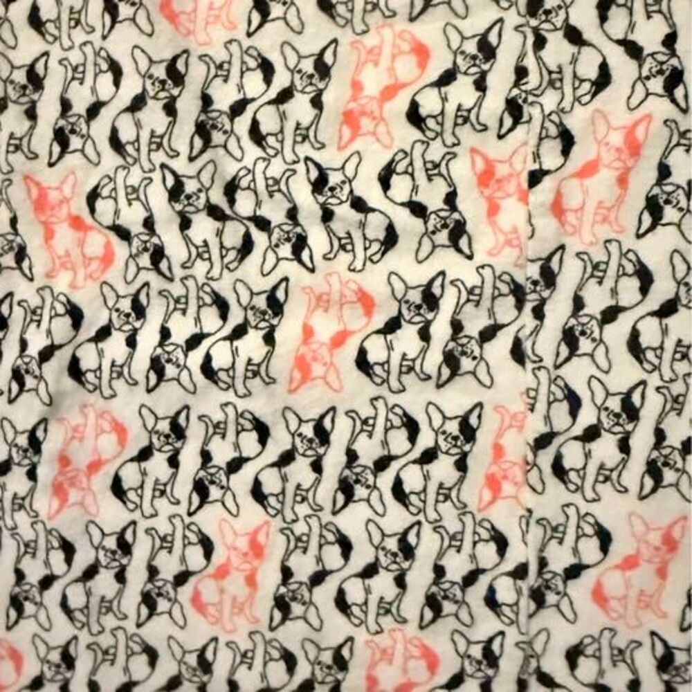  Cynthia Rowley say small French bulldog pajama bottoms - Picture 3 of 3